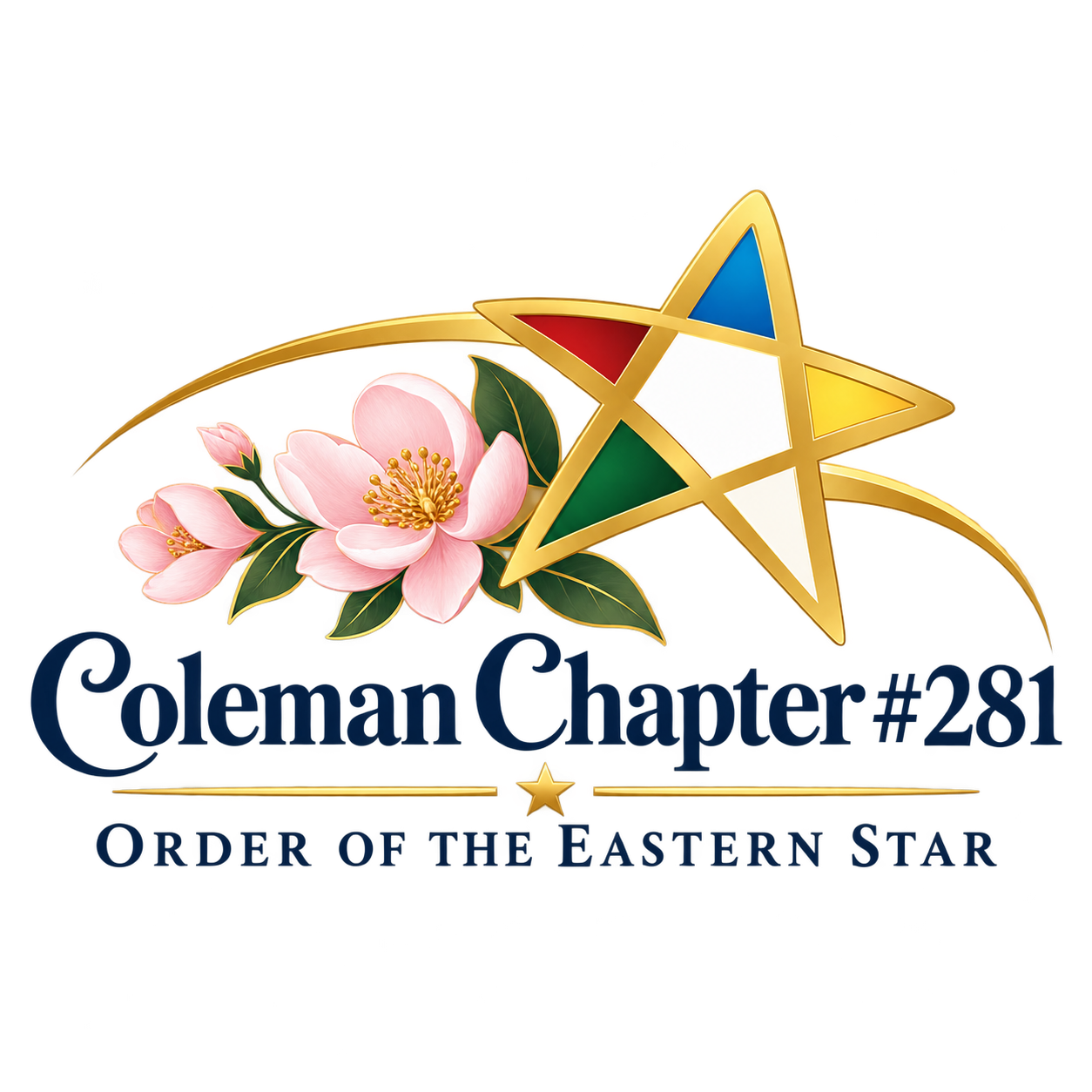 Coleman Chapter #281 Order of the Eastern Star logo